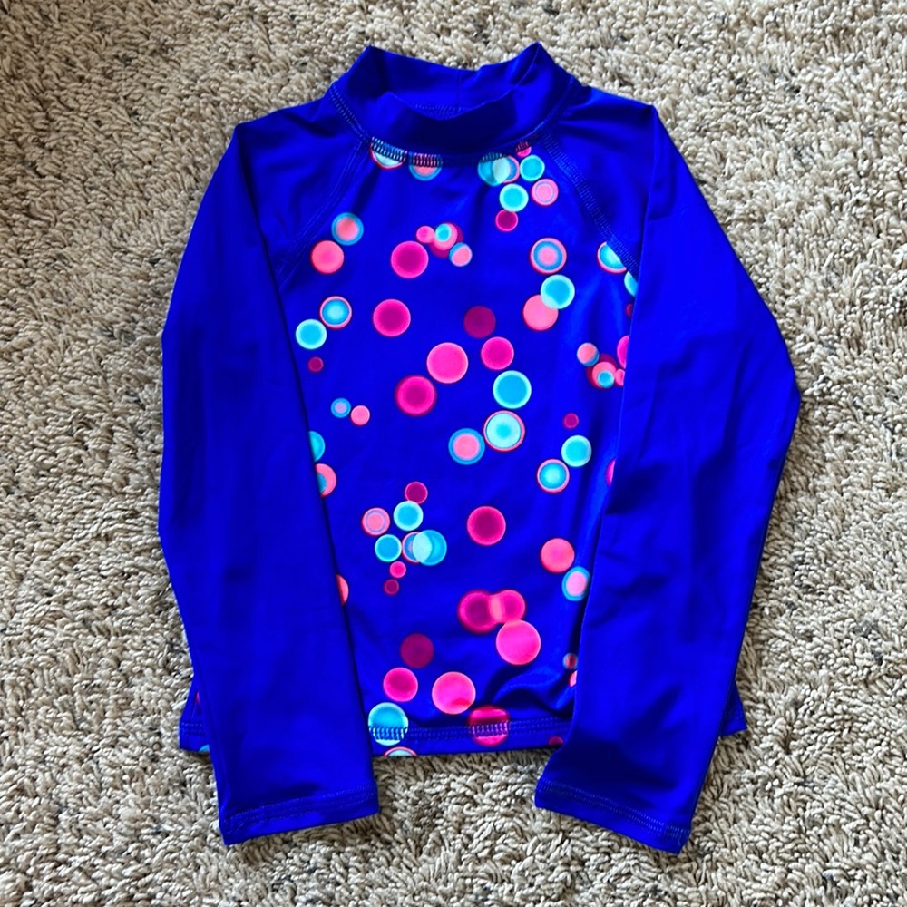 Lands End toddler girls 2-3 rash guard